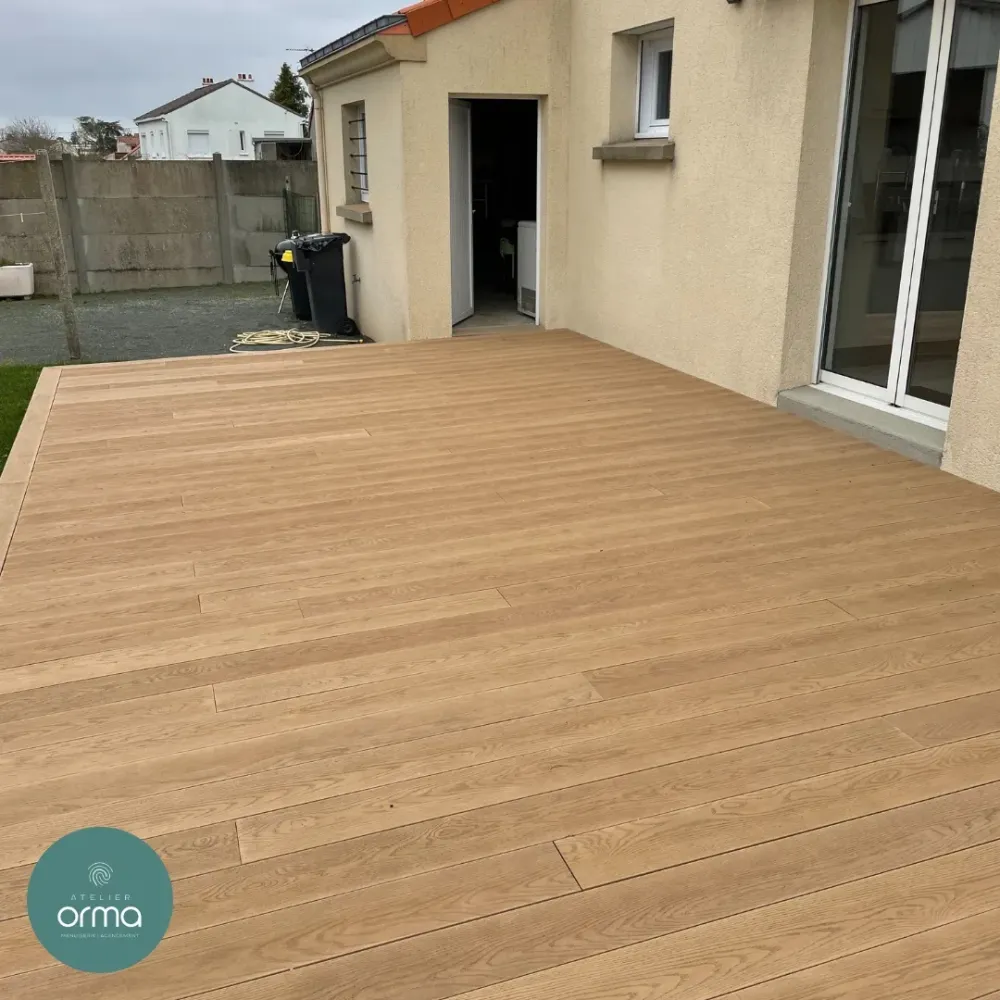 Création de terrasse à Orée d'Anjou